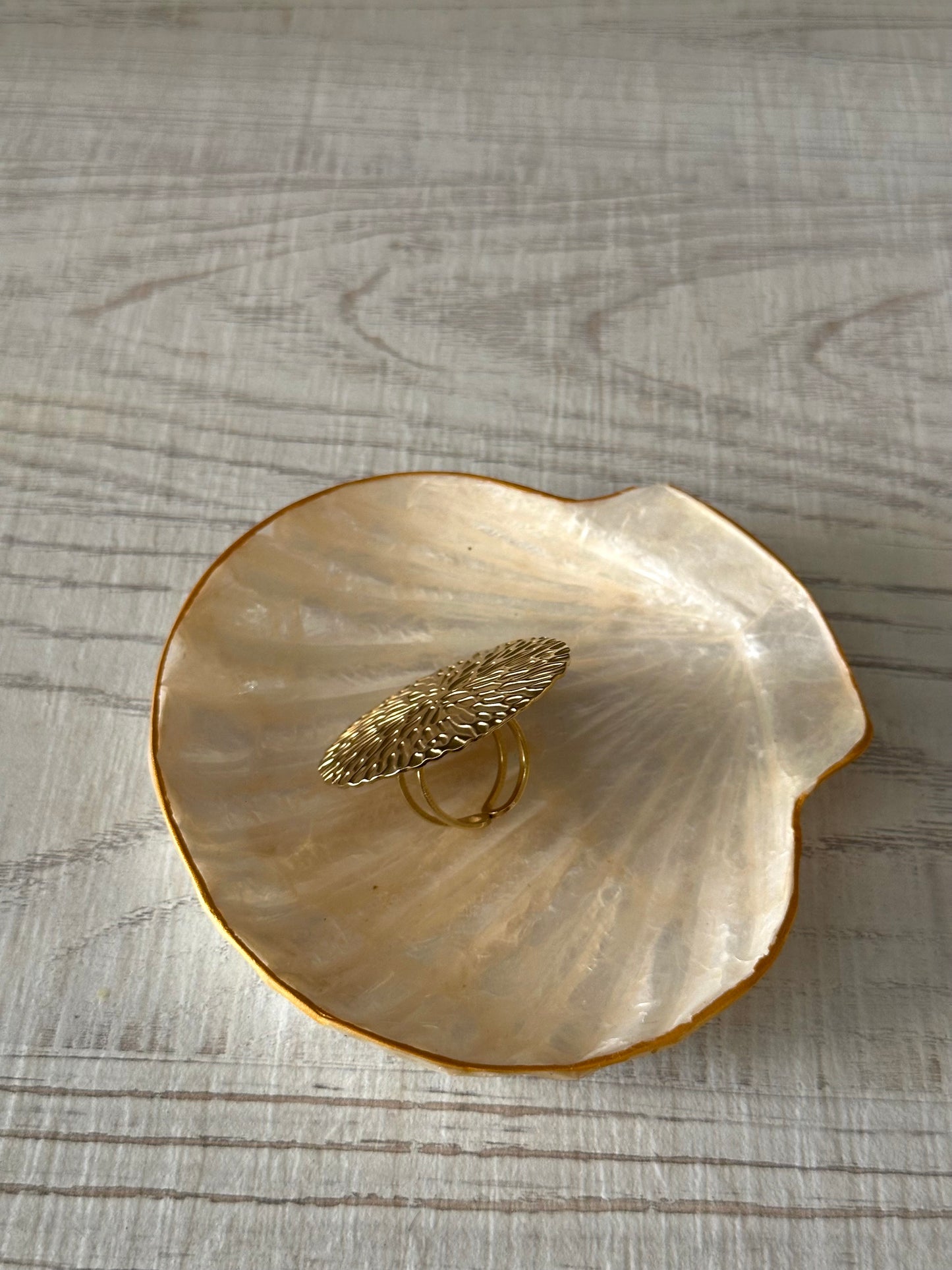 Anillo Tacto Dorado