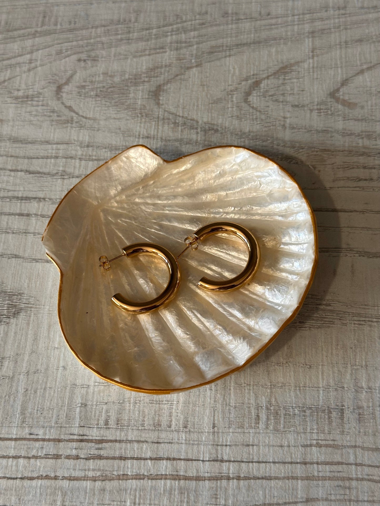 Pendientes Aro Dorado