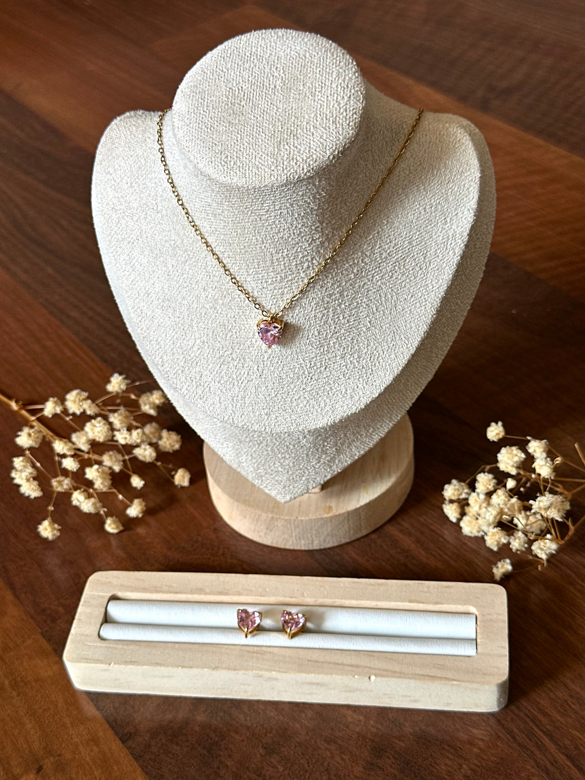 Conjunto Aurore (Collar + Pendientes)